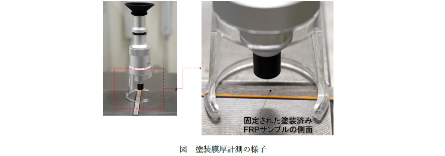 FRP引抜材に特殊ケレン