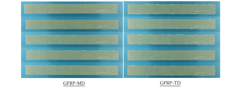 引張試験前試験片