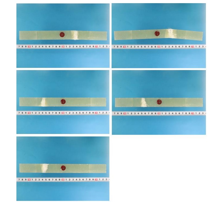 試験後試験片画像