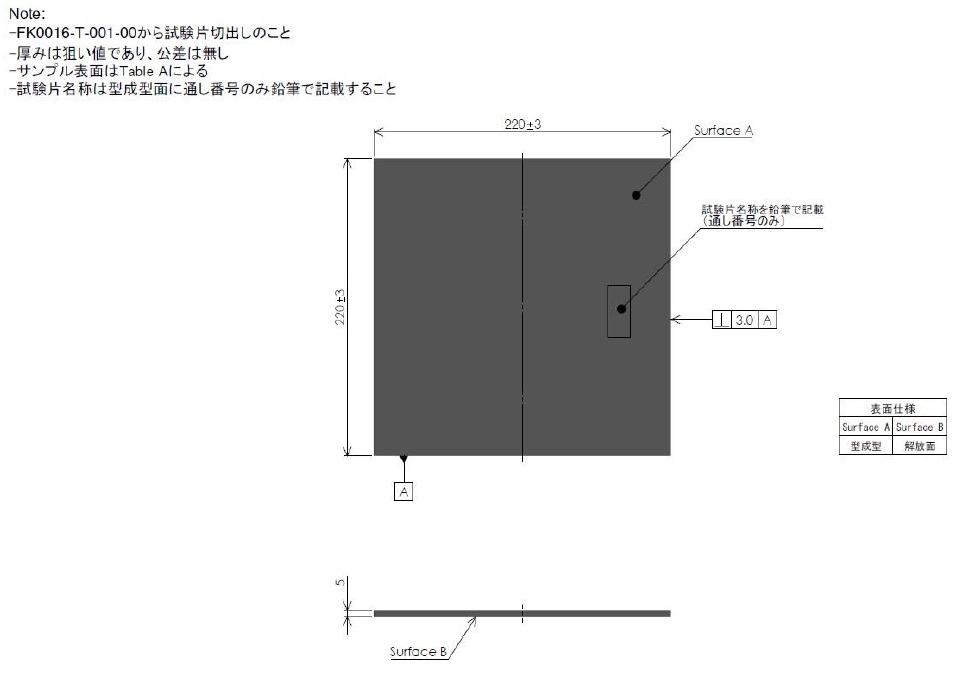 試験片図面